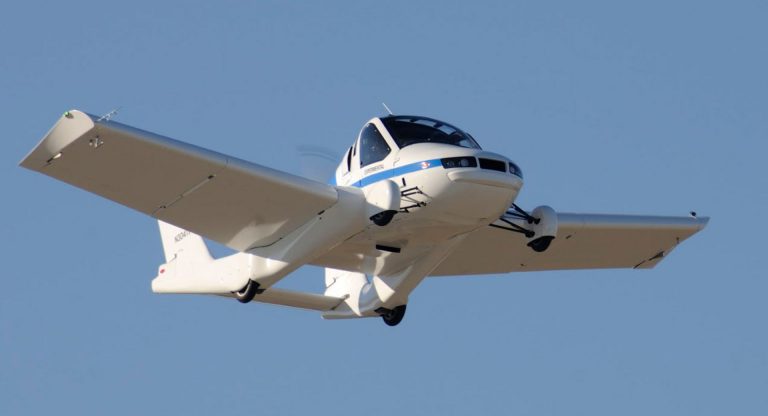 Uçan otomobile kalkış izni