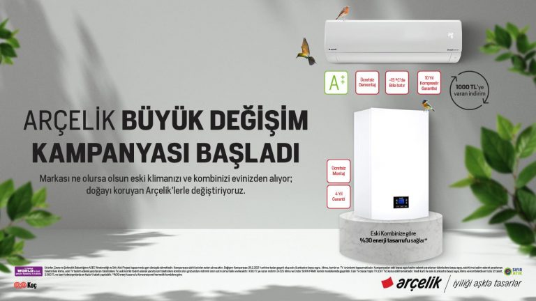Arçelik büyük değişim kampanyası başladı