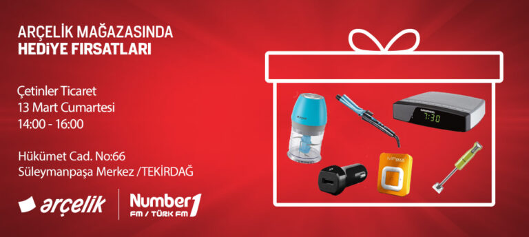 ARÇELİK’TEN MUHTEŞEM HEDİYELER