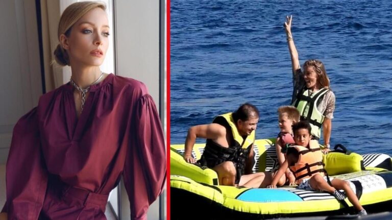 BADE İŞCİL ÇOCUKLAR GİBİ EĞLENDİ