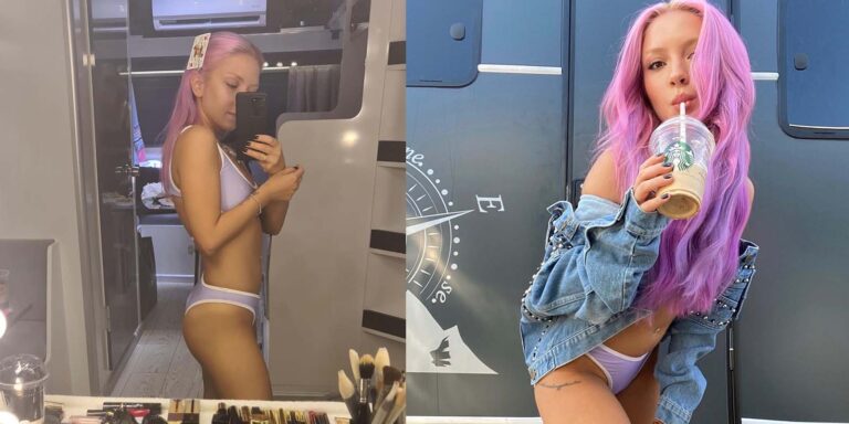 ECE SEÇKİN’DEN BİKİNİ ŞOV