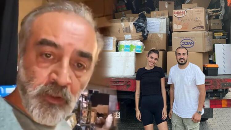 YILMAZ ERDOĞAN YANGIN BÖLGESİNDE