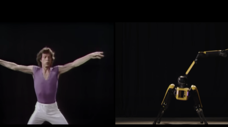 The Rolling Stones videosu, robot köpek Spot ile çekildi