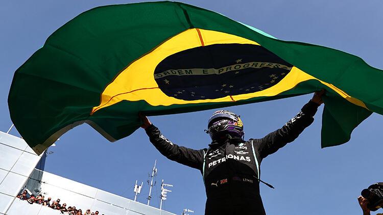 F1 Brezilya Grand Prix’sinin galibi Lewis Hamilton