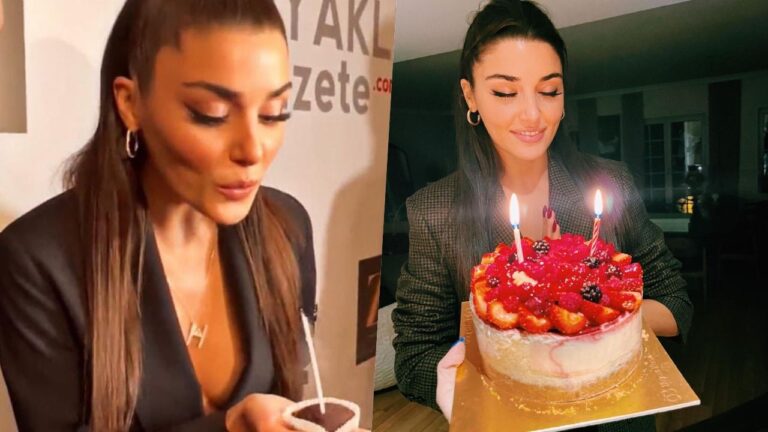 Hande Erçel’in doğum günü fotoğrafları beğeni rekoru kırdı