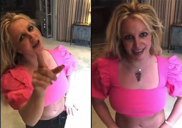 Tedavisi biten Britney Spears’ten terapistlerine alaylı video
