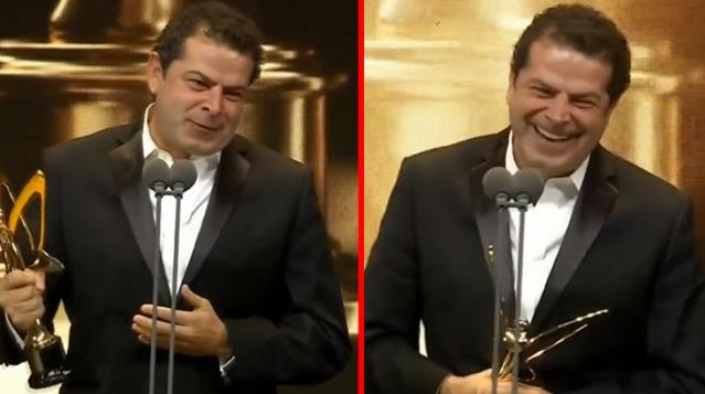 Cüneyt Özdemir aldığı ödülü Mehmet Ali Birand’a ithaf etti