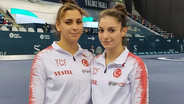 Milli cimnastikçiler Karakaş ve Karakuş, Dünya Kupası’nda altın madalya kazandı