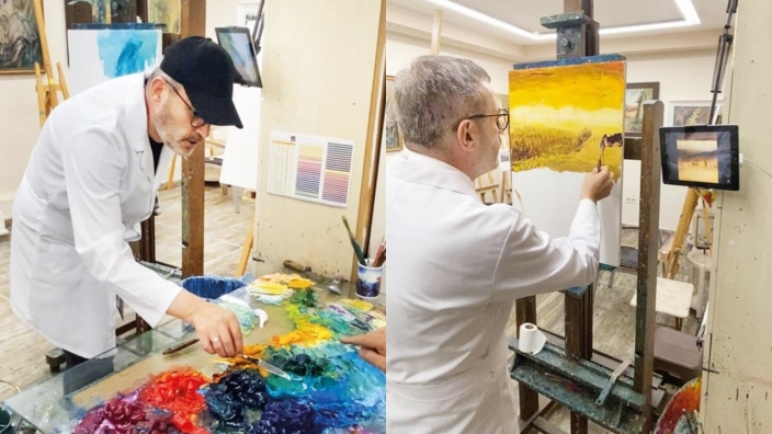 AK Partili Ünal: Van Gogh ve Gauguin’in renklerle kurduğu ilişki beni hep etkilemiştir