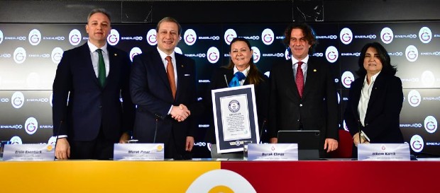 Enerjisa ve Galatasaray’dan Bir Dünya Rekoru