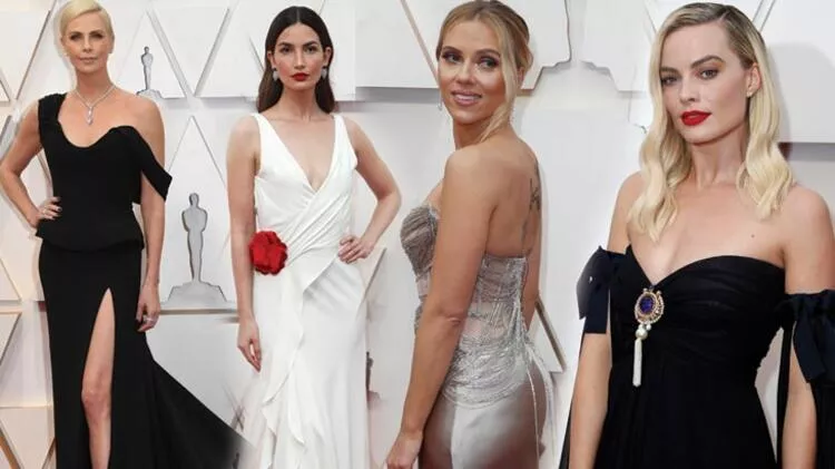 Oscar’da stiliyle dikkat çeken ünlüler