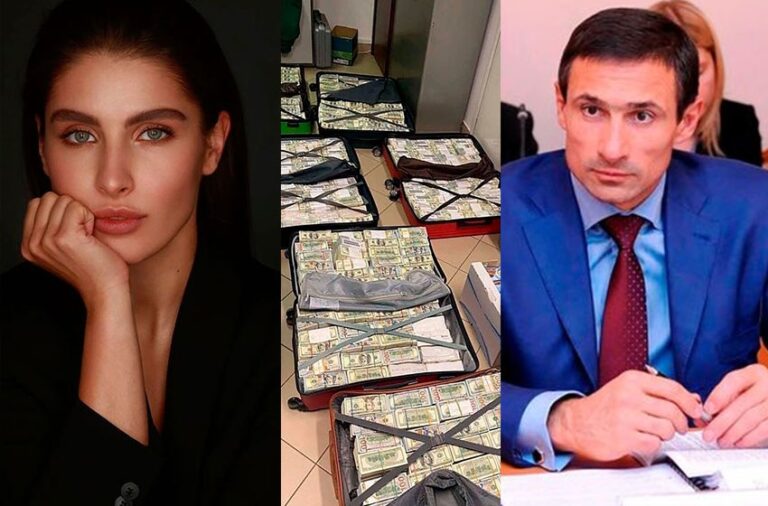 Ukraynalı iş insanının eşi içi parayla dolu bavullarla kaçarken sınırda yakalandı