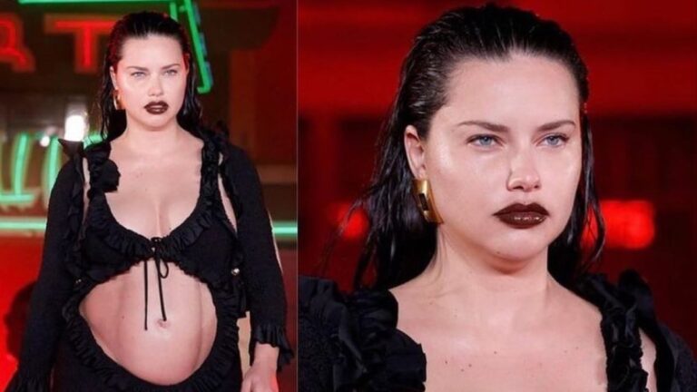 Kaslı hamile Adriana!