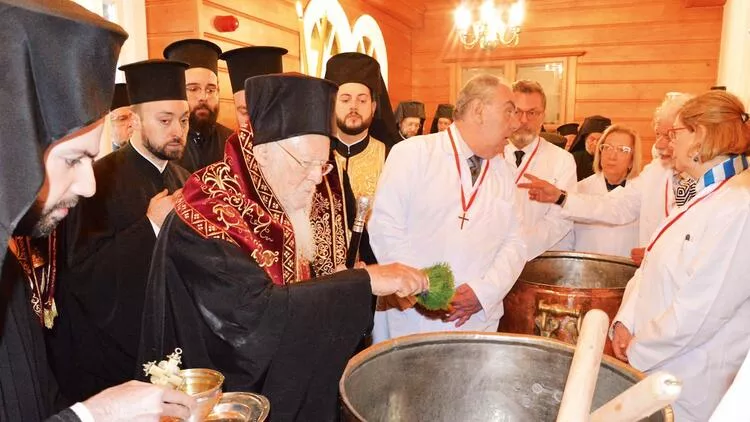 Patrikhane’de kazan yandı