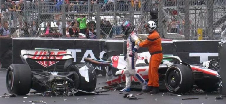 Formula 1’de Haas Pilotu ölümden döndü
