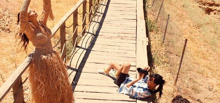 12 bin yıllık Göbeklitepe’de moda çekimi yapıldı