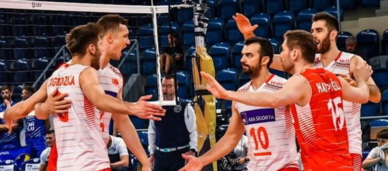 A Milli Erkek Voleybol Takımı Avrupa ikincisi
