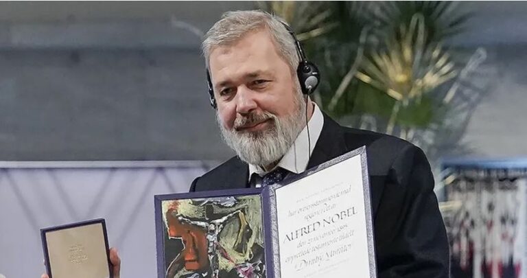 Dmitry Muratov, Nobel ödülünü rekor fiyata sattı