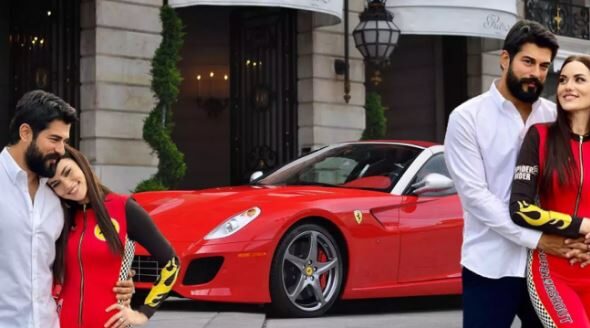 Karan istedi Burak Özçivit 3 milyonluk Ferrari’yi kapıya çekti