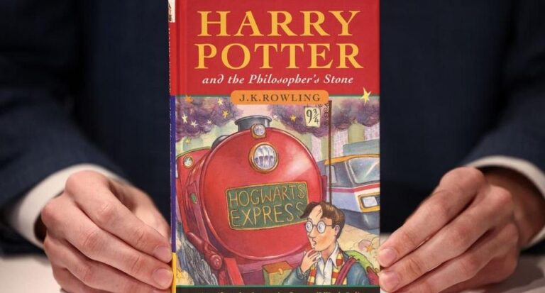 Harry Potter kitabına rekor fiyat