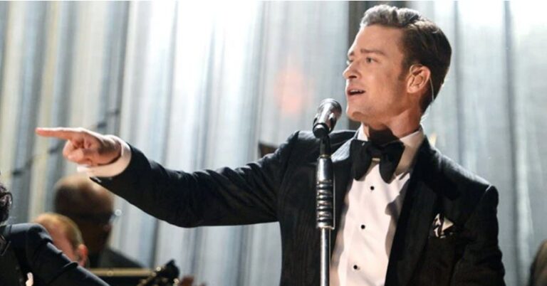 Justin Timberlake’den ilginç dans