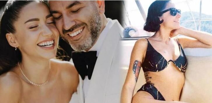 Zeynep Bastık teknede moral tatili yapıyor