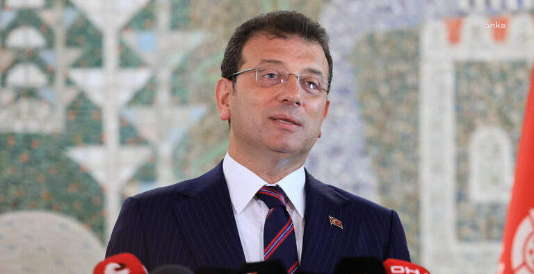 İmamoğlu: Sel, ben ailemle il dışında olduğum için olmadı