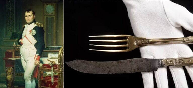 Napolyon Bonapart’ın çatal bıçak takımı uçuk fiyata satıldı