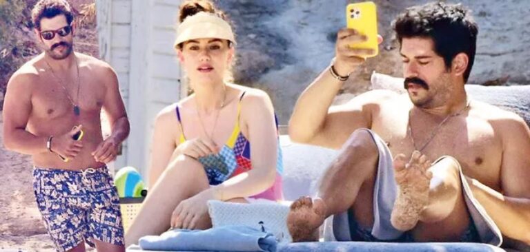Burak Özçivit ile Fahriye Evcen’in Bodrum tatili