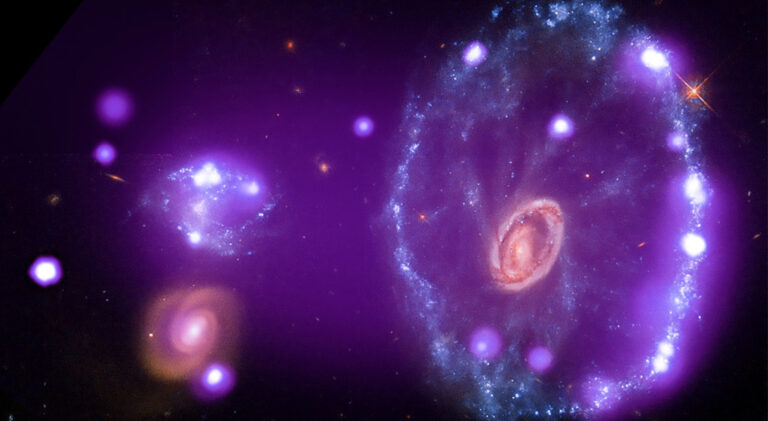 NASA’dan heyecanlandıran keşif: Cartwheel Galaksisi görüntülendi