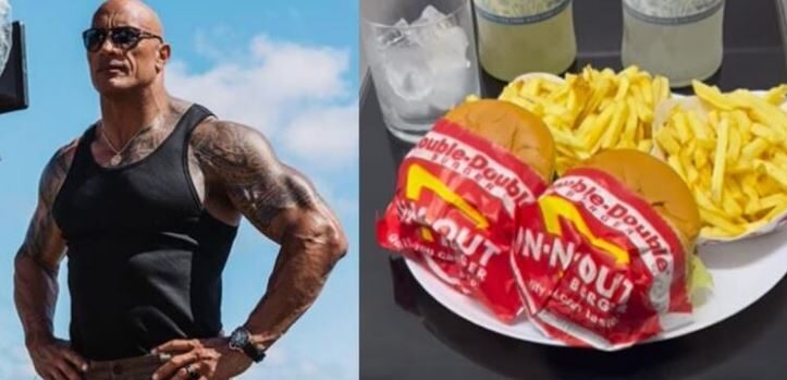 Dwayne johnson ilk kez hamburger yedi