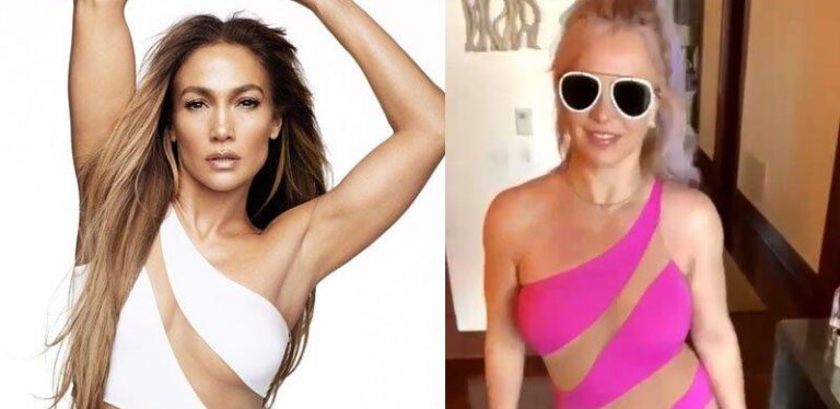 Jennifer Lopez, Britney Spears, Kate Beckinsale… Aynı mayo ile poz verdiler
