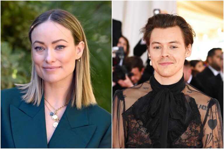 Olivia Wilde, sevgilisi Harry Styles’ın konserinde dans etti