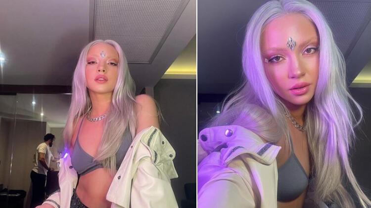 Ece Seçkin’in derin kasık dekoltesi olay oldu