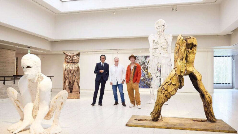 Oscar’lı oyuncudan heykel sergisi