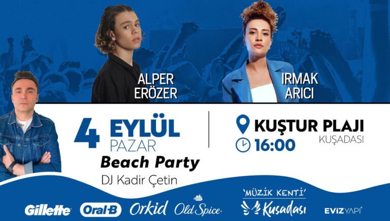 Bu beach parti kaçmaz