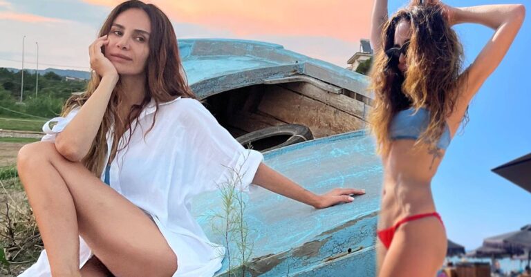 Betül Demir, tatil sezonunu Yunanistan’da kapattı