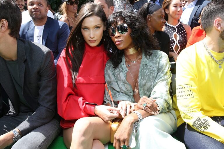Bella Hadid ve Naomi Campbell bir arada