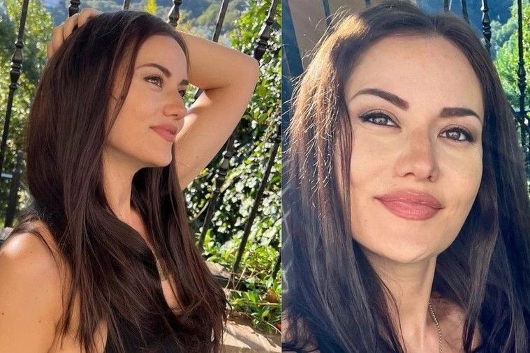 İkinci kez anne olmaya hazırlanan Fahriye Evcen’den yeni kareler