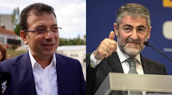 Ekrem İmamoğlu, Bakan Nebati’ye metro kredisi imzasını attırdı