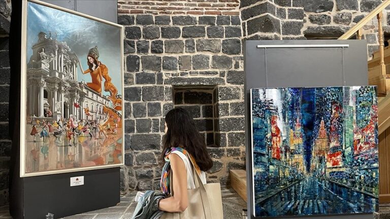 ‘İtalyan Ressamlar Diyarbakır’da’ sergisi ziyaretçilerini bekliyor