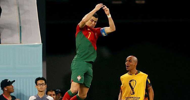 Cristiano Ronaldo Dünya Kupası’nda tarihe geçti! Portekiz, Gana’yı 3 golle mağlup etti…