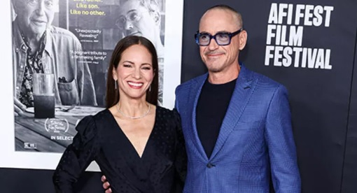 Sen kendine ne yaptın böyle: Robert Downey Jr.’ı gören küçük dilini yuttu!