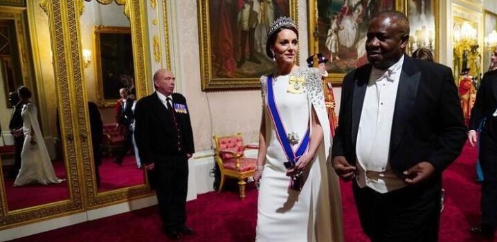 Kate Middleton ‘Prenses’ unvanıyla ilk resmi davetine katıldı