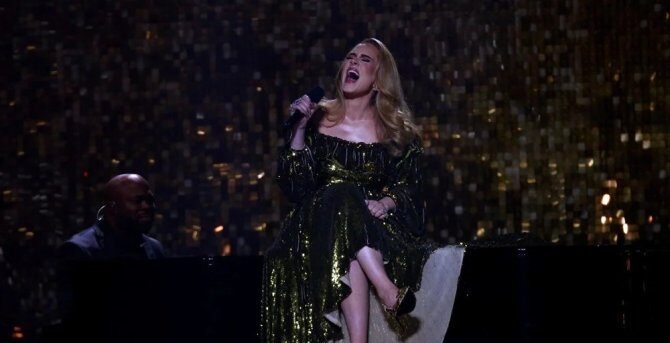 Adele hayalini gerçekleştiriyor
