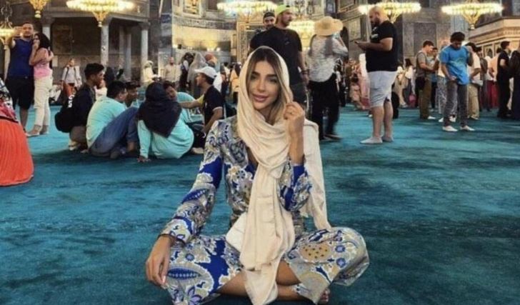 Gabriela Merjam, Ayasofya’dan bebek diledi