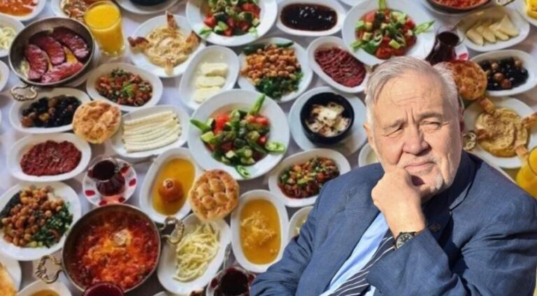 İlber Ortaylı: Serpme kahvaltı tam bir görgüsüzlük