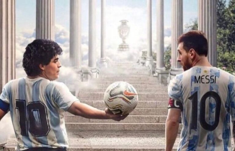 Lionel Messi, Arjantin efsanesi Diego Maradona’ya benzetildi