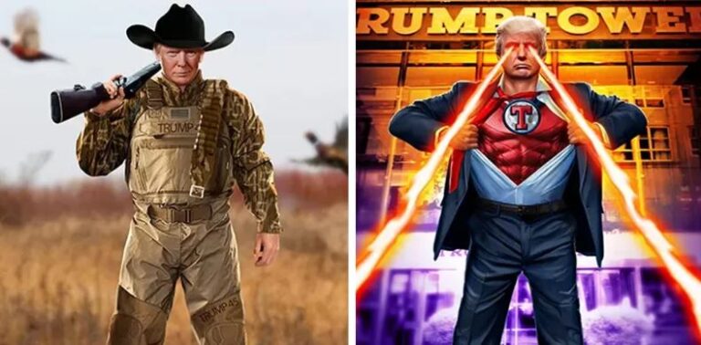 Trump, NFT koleksiyonunu tanıttı