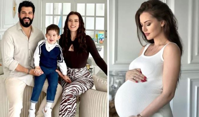 Oyuncu Fahriye Evcen ikinci bebeğini dünyaya getirdi